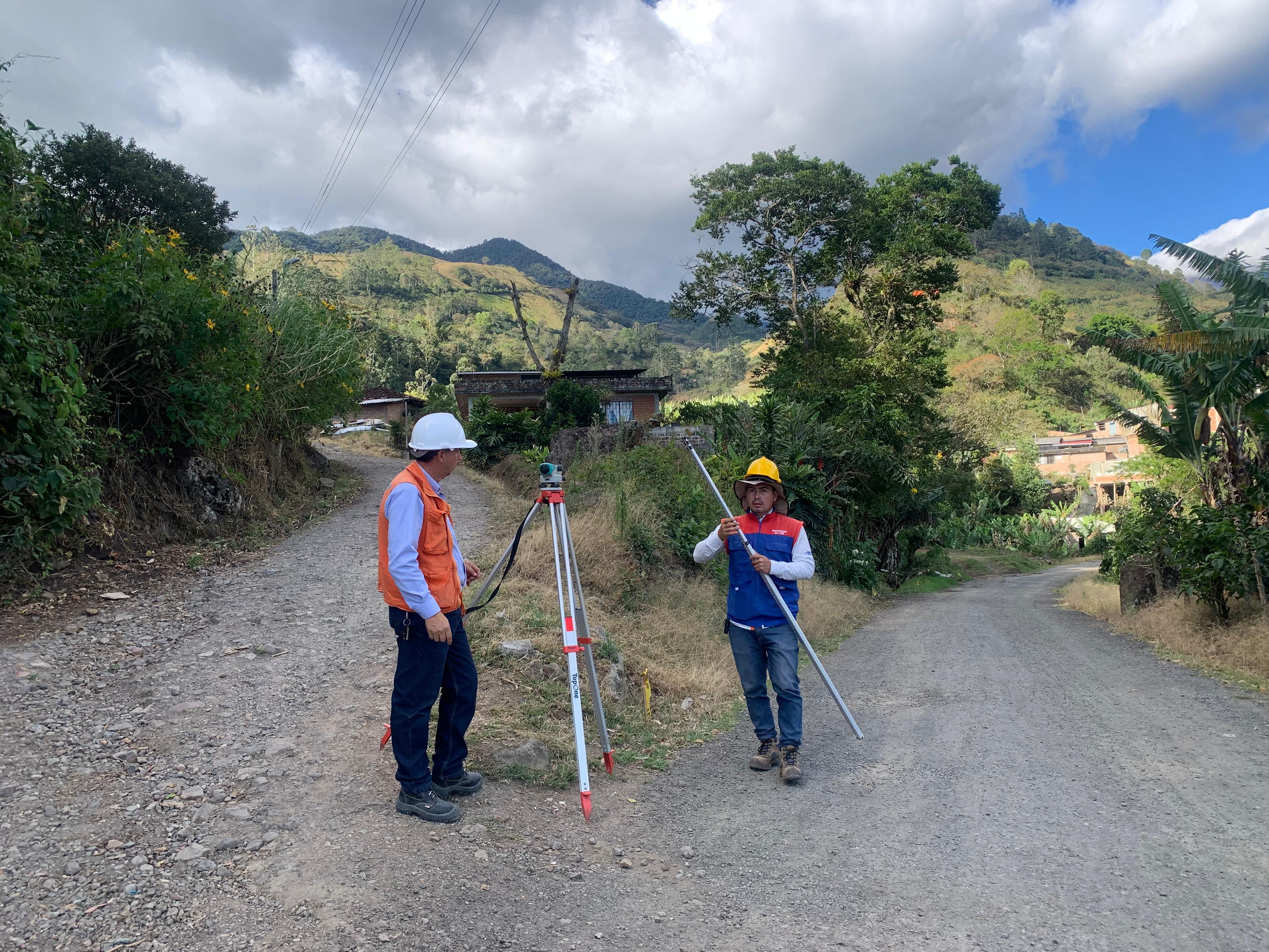 Mejoramiento de la vía que comunica a las veredas de Churupamba, San Antonio, Cajabamba, el cucho y el tejar con la vía principal del casco urbano del municipio de Consaca ruta 2501b Cebadal, Yacuanquer- Consaca del Departamento de Nariño